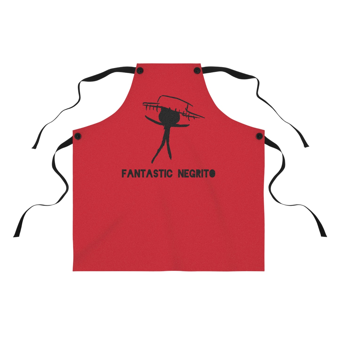 Fantastic Negrito Apron (Red)