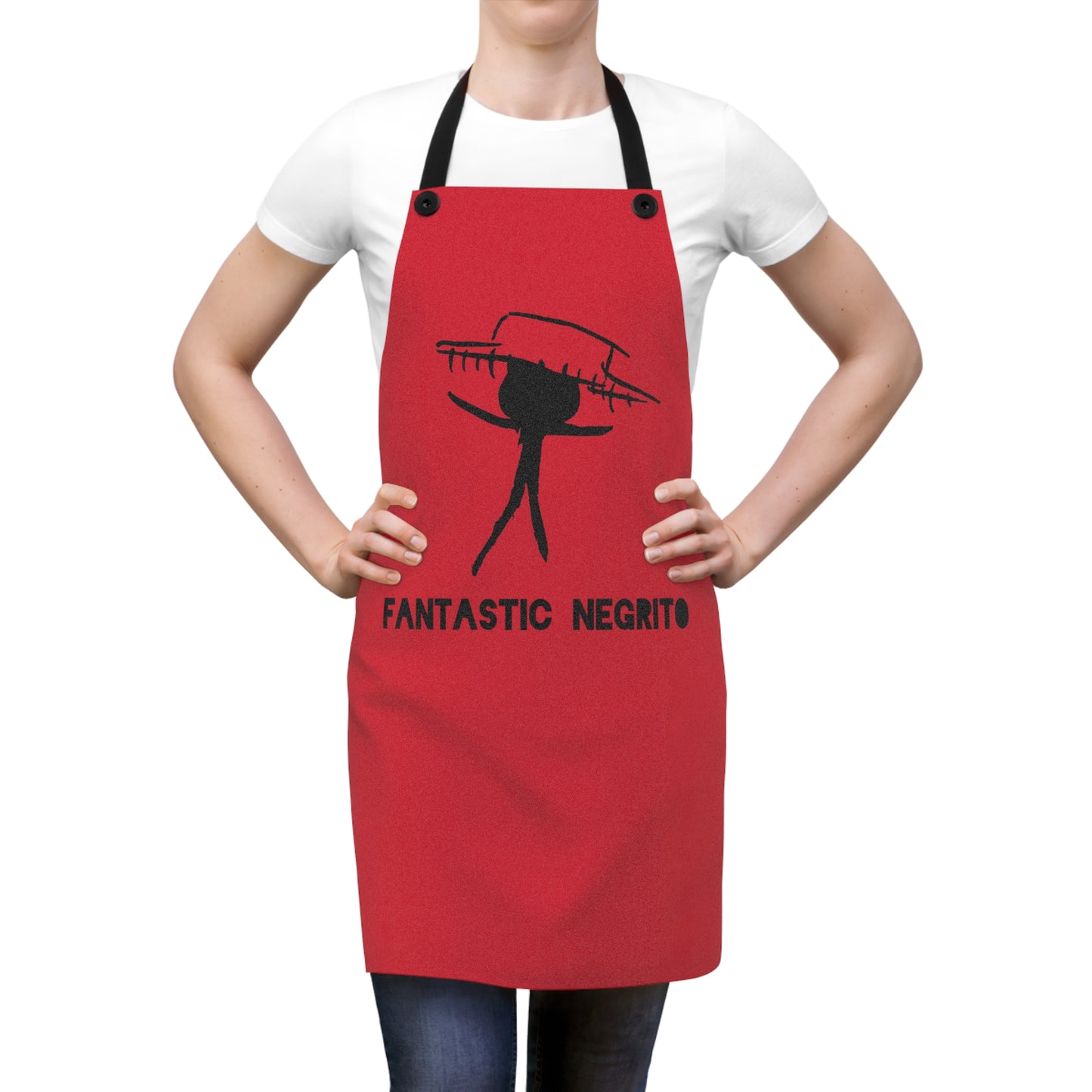 Fantastic Negrito Apron (Red)