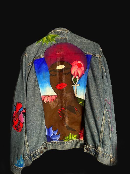 Custom Fantastic Negrito Denim Jacket