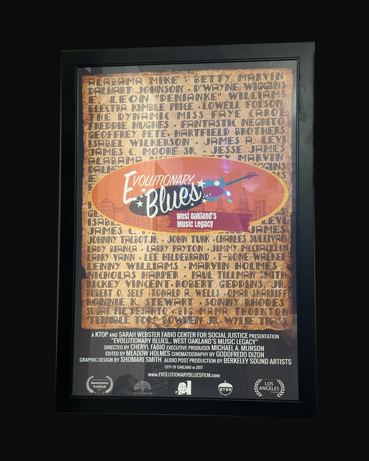 Evolutionary Blues Award Winning Film Poster