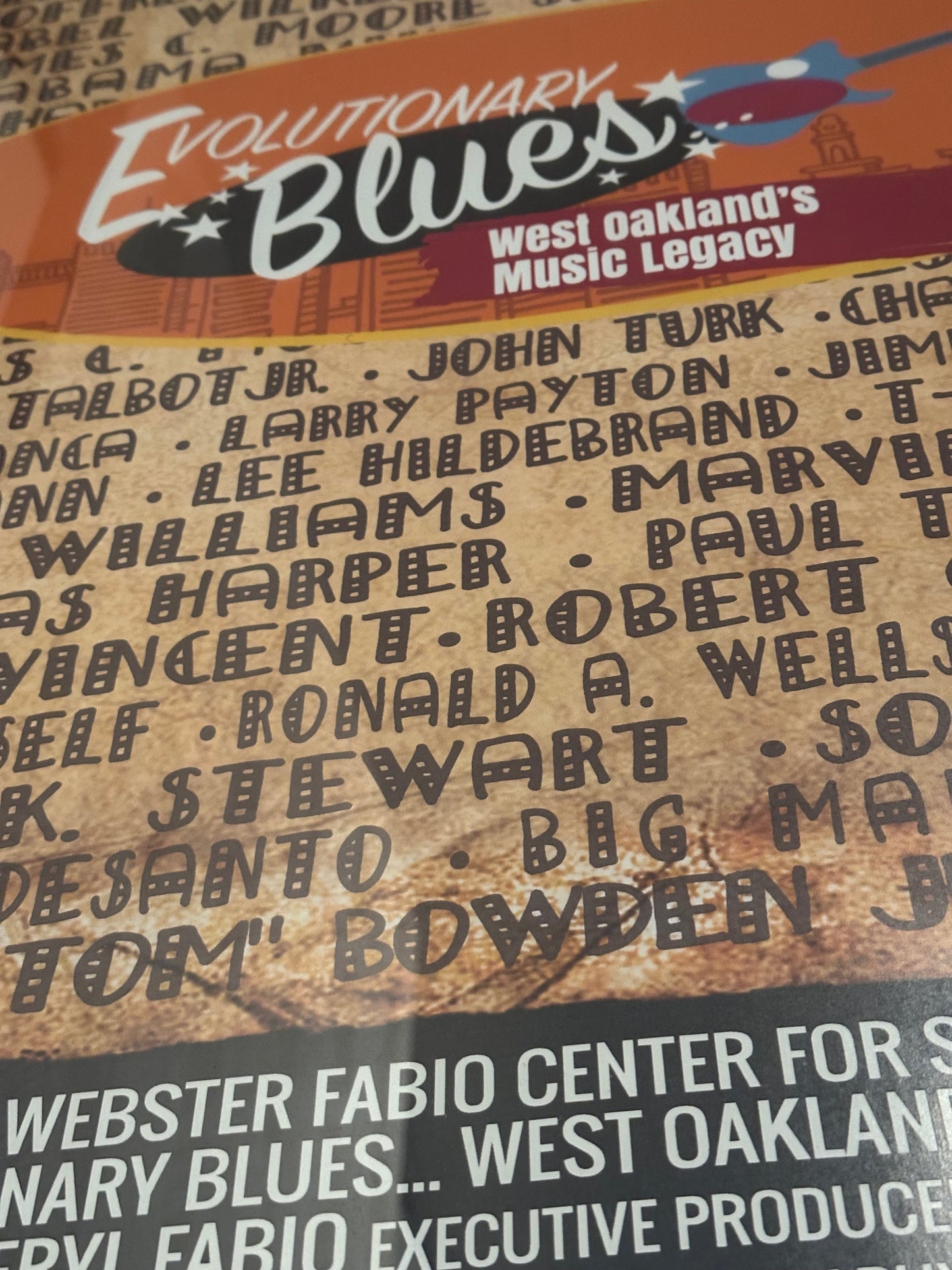 Evolutionary Blues Award Winning Film Poster