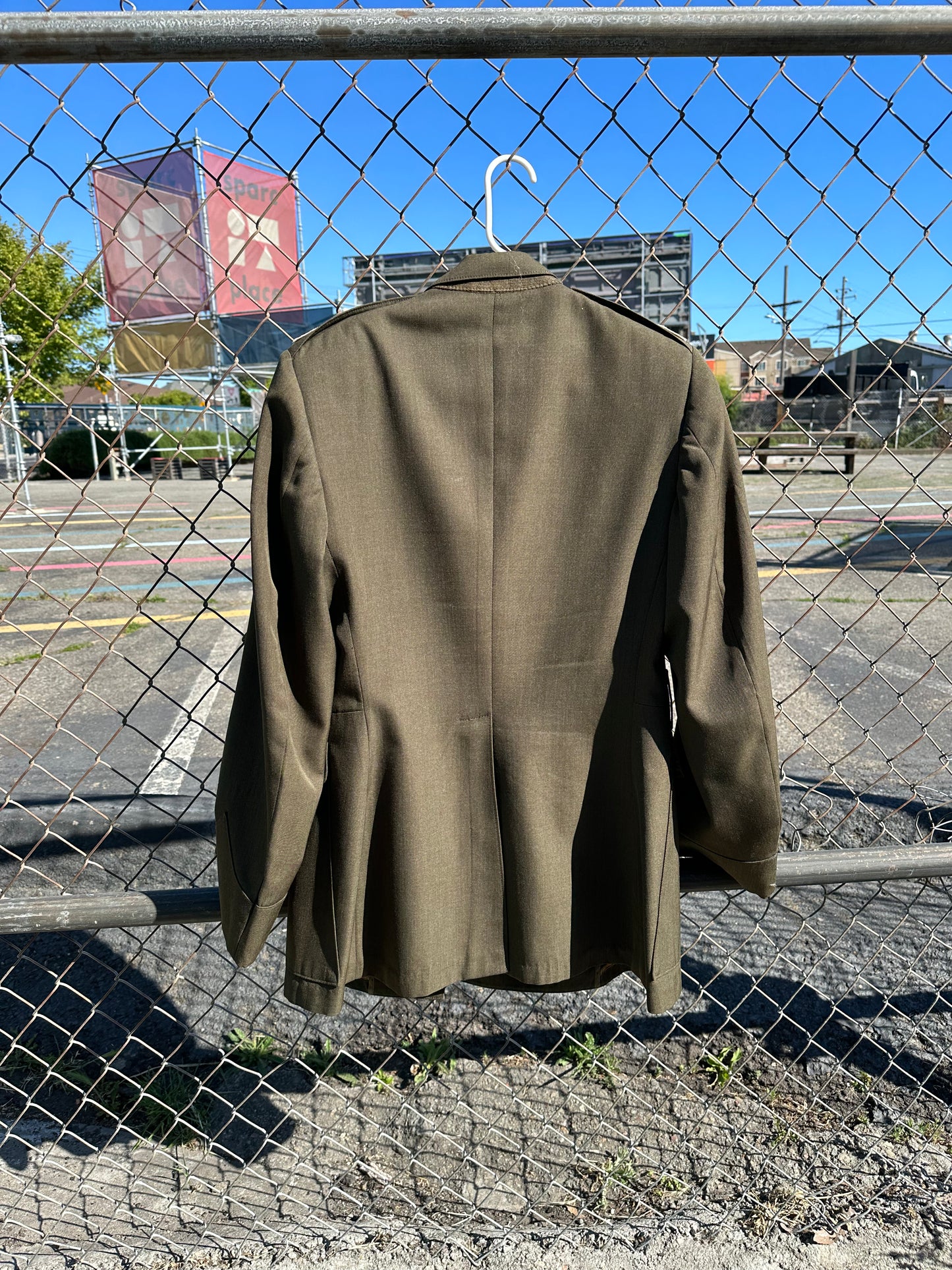 Upcycled Military Jacket