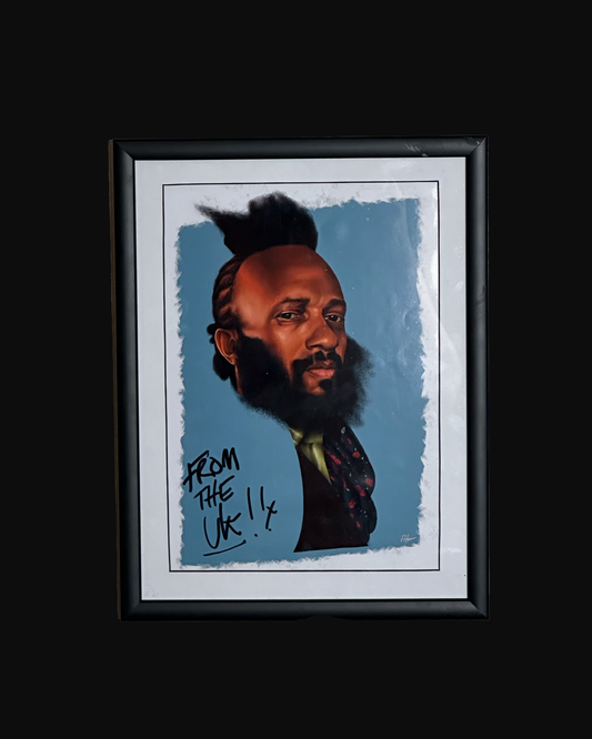 Signed Fantastic Negrito Painting from UK