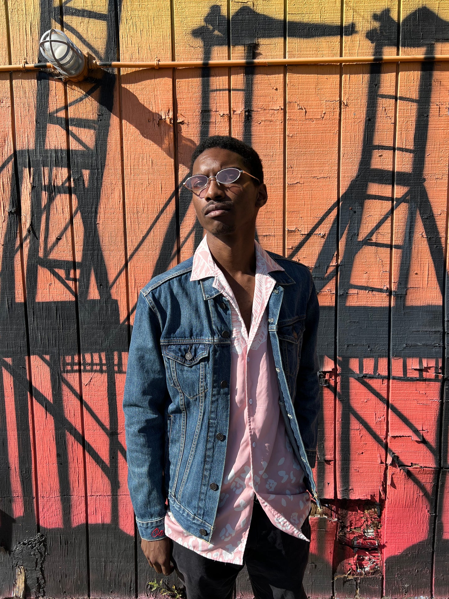 Custom Fantastic Negrito Upcycled Denim Jacket