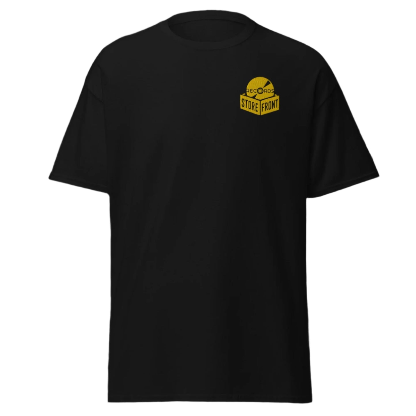 EMBROIDERED STOREFRONT RECORDS TEE