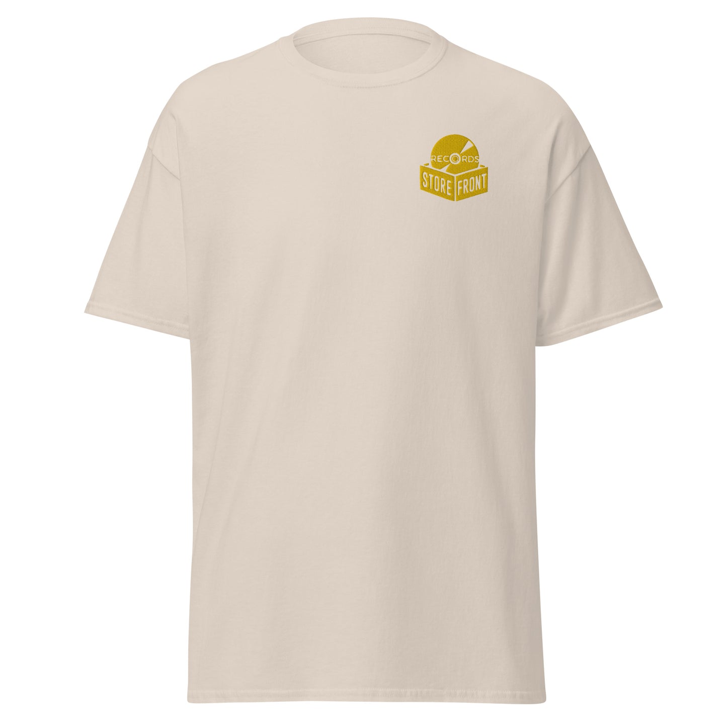 EMBROIDERED STOREFRONT RECORDS TEE