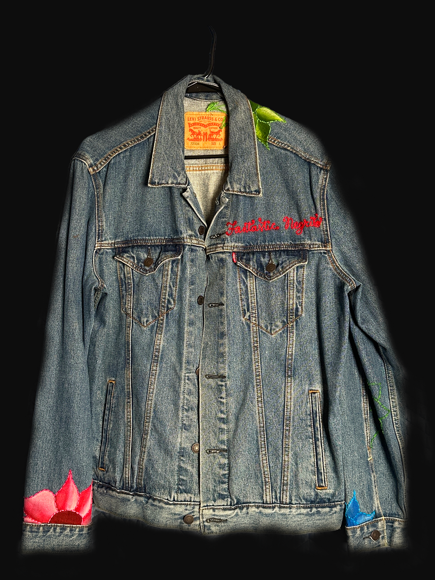 Custom Fantastic Negrito Denim Jacket