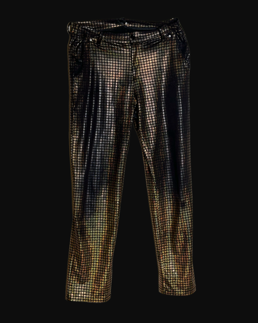 Funky Gold Checkered Pants 2024-25 Tour